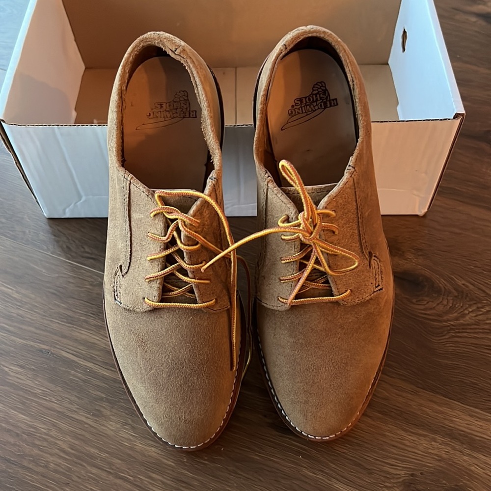 NEW in box Red Wing Shoe suede “postman”  Men’s 9D
